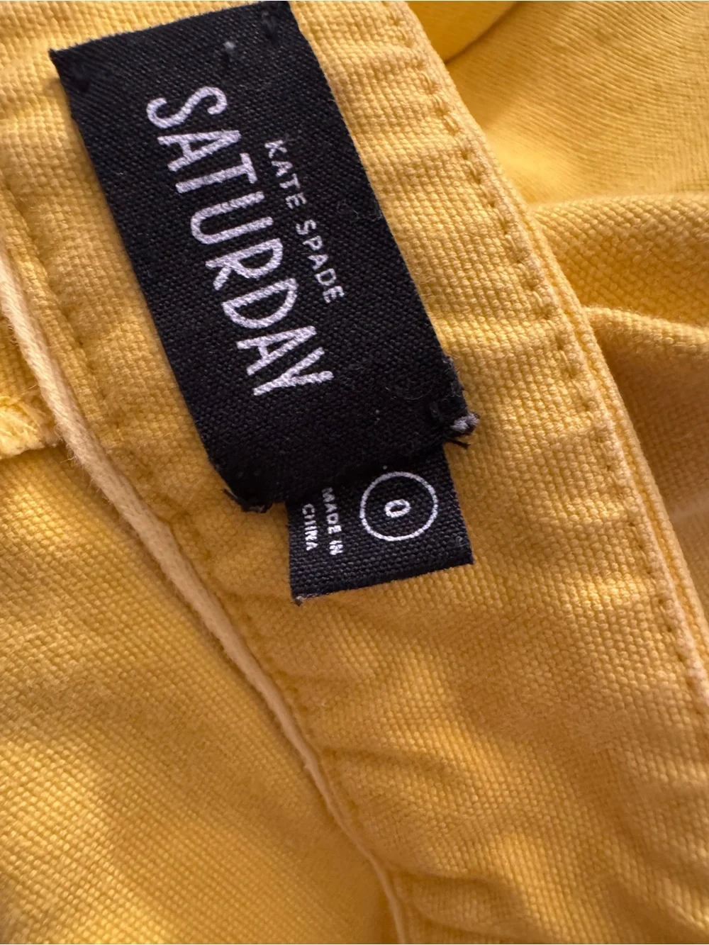 kate spade vibrant yellow